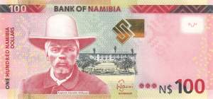 Namibia p14b 100 Dollar 2018
